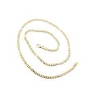Image 5 of Two-tone gold gourmet link chain