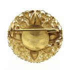 Image 7 of 22 carat gold oriental pendant/brooch with ruby