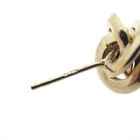 Image 5 of Gold stud earrings as a button