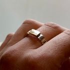 Image 8 of Gold men's ring with engravings