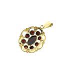 Image 6 of Vintage gold pendant with garnet