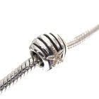 Image 2 of Pandora charm; Silver with gold; Golden Starfish