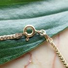 Image 5 of Two-tone gold necklace with 0.02 ct. diamond | 46 cm