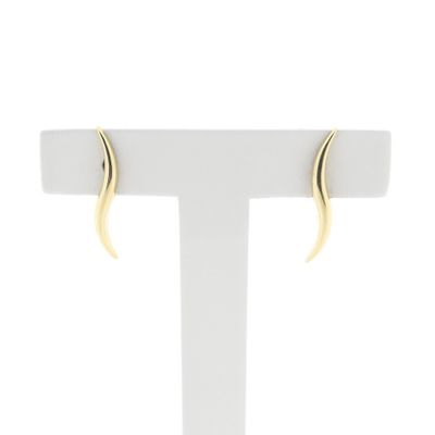 Image 1 of Golden fantasy stud earrings