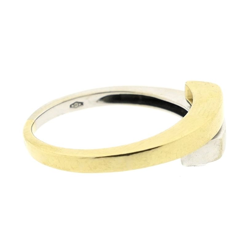 Image 5 of Two-tone gold ladies ring