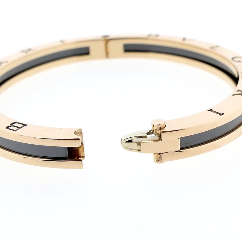 Image 9 of 18K rose gold slave bracelet; B.ZERO 1 | BVLGARI