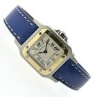 Image 10 of Cartier Santos Galbee; Gold/steel ladies watch