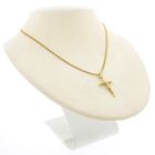 Image 7 of Gold pendant of cross with corpus