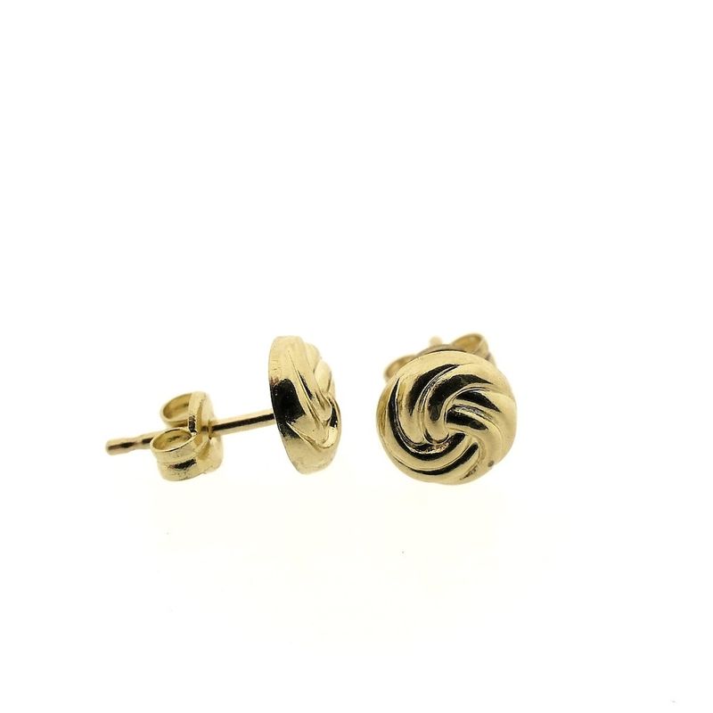 Image 7 of Golden subtle stud earrings