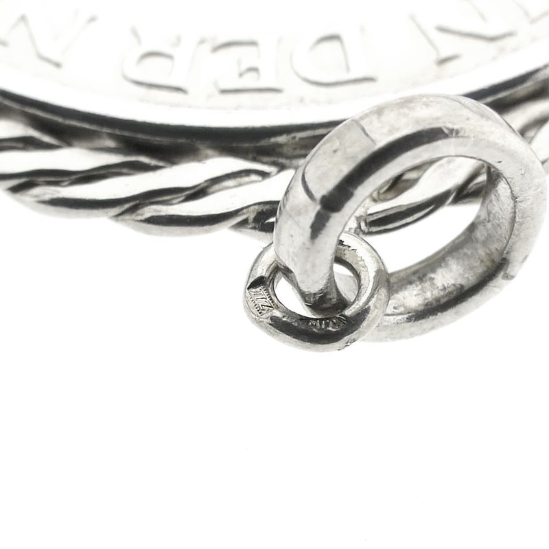 Image 7 of Silver coin pendant of 2.5 guilders; 1960 | Queen Juliana