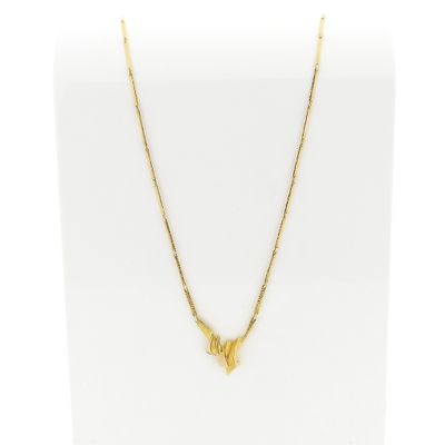 Image 1 of Gold Lapponia necklace; Valeriana | 54 cm