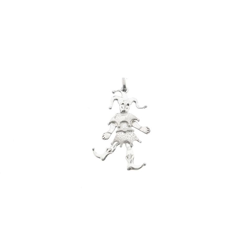 Image 1 of Silver charm; Jester