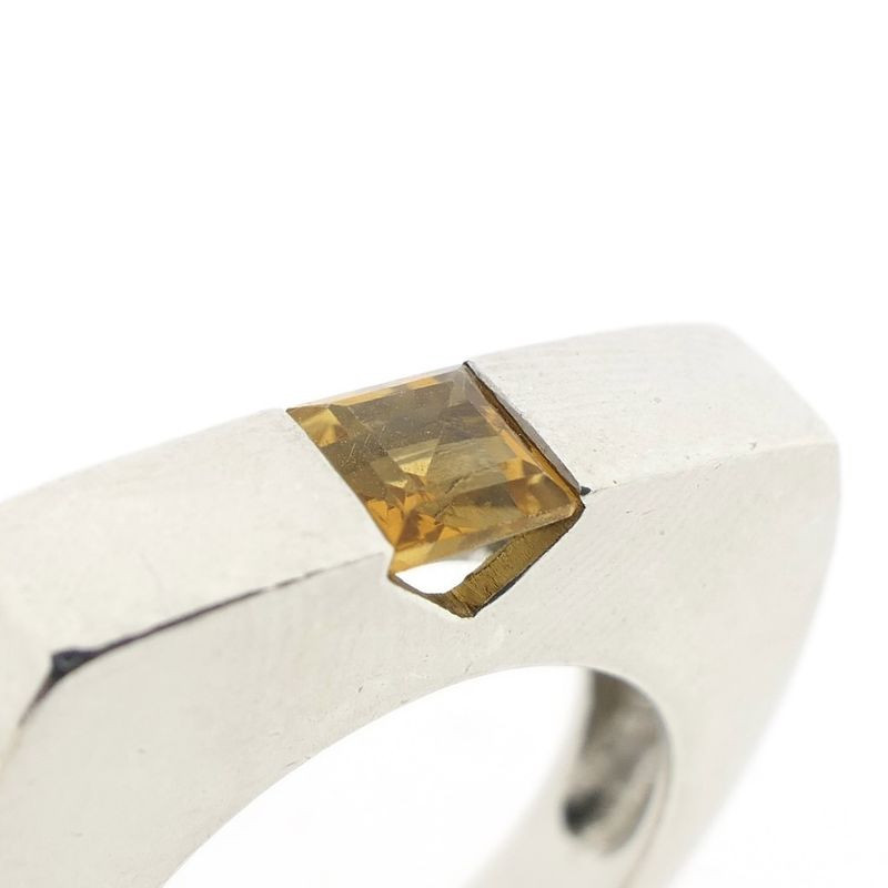 Image 3 of Silver ring with citrine