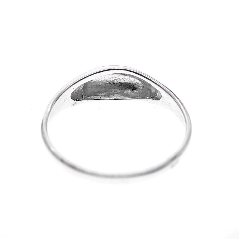 Image 4 of Silver children's ring with a domed design