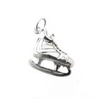 Image 2 of Silver pendant; Figure skate