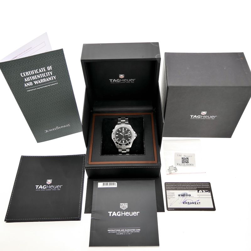 Image 16 of TAG Heuer Aquaracer Caliber 5 WAK2110; Automatic men's watch