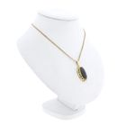 Image 4 of Vintage gold pendant with garnet