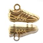 Image 3 of Yellow gold pendant/charm of a football boot