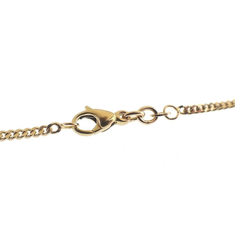 Image 5 of Gold gourmet link necklace | 38.5 - 43.5 cm
