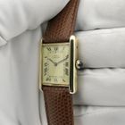 Image 12 of Cartier Tank Vermeil 'Large'; Vintage mechanical watch