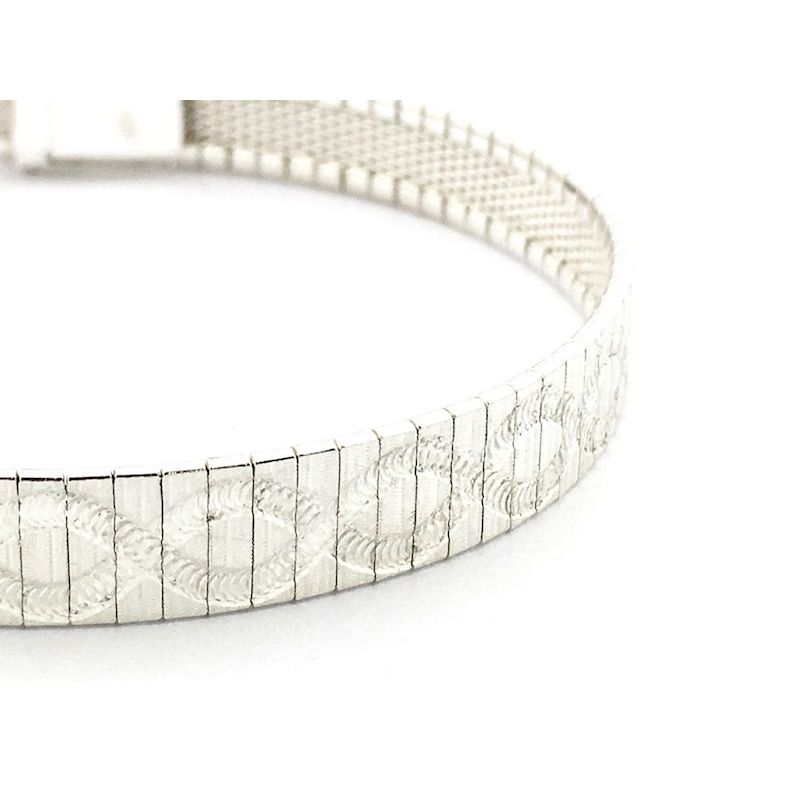 Image 2 of Silver refined link bracelet | 19 cm