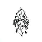 Image 3 of Silver ring with fantasy design