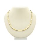 Image 1 of Golden bicolor women's necklace.