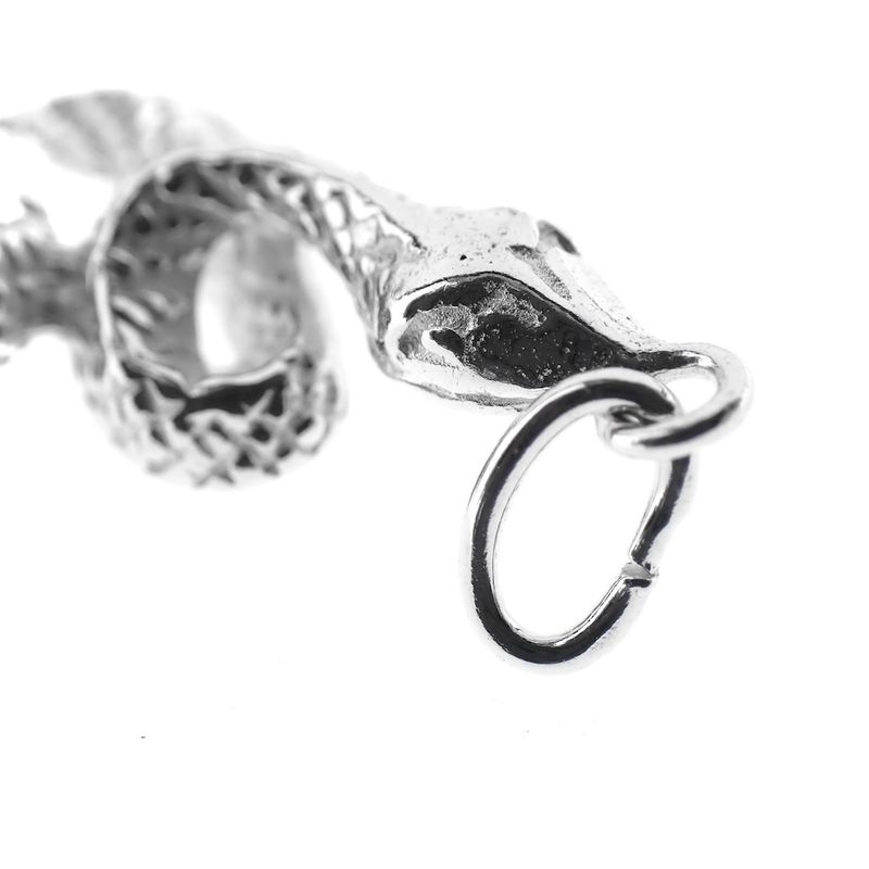 Image 3 of Silver charm; Snake