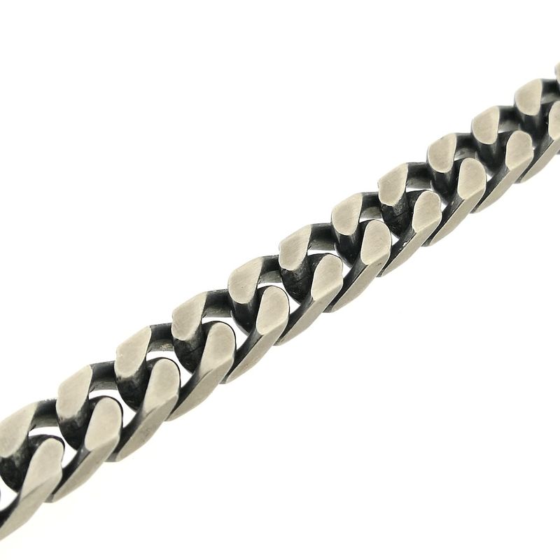 Image 6 of Silver gourmet link bracelet