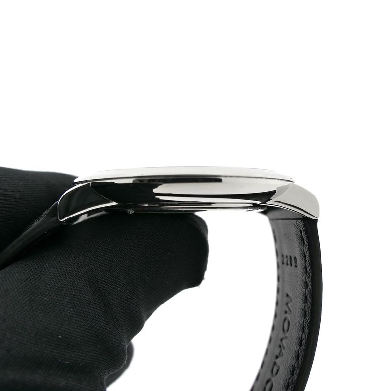 Image 6 of Movado Ulta Slim; Steel men's designer watch with gray dial; 0607086