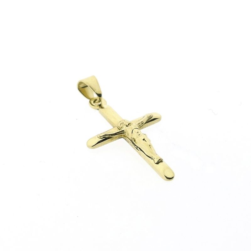 Image 3 of Gold pendant of a cross with corpus