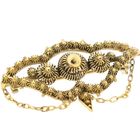 Image 3 of Vintage gold brooch with Zeeland buttons