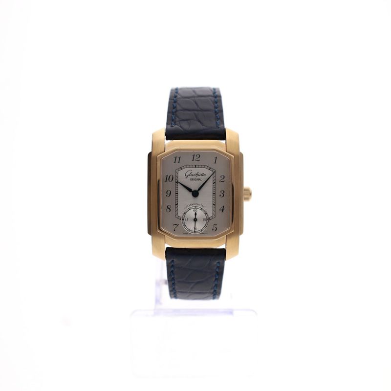 Image 1 of Glashütte Original Senator 1845 Karree 18ct. 42-05-01-02-04; 18ct. Gold Men's Watch