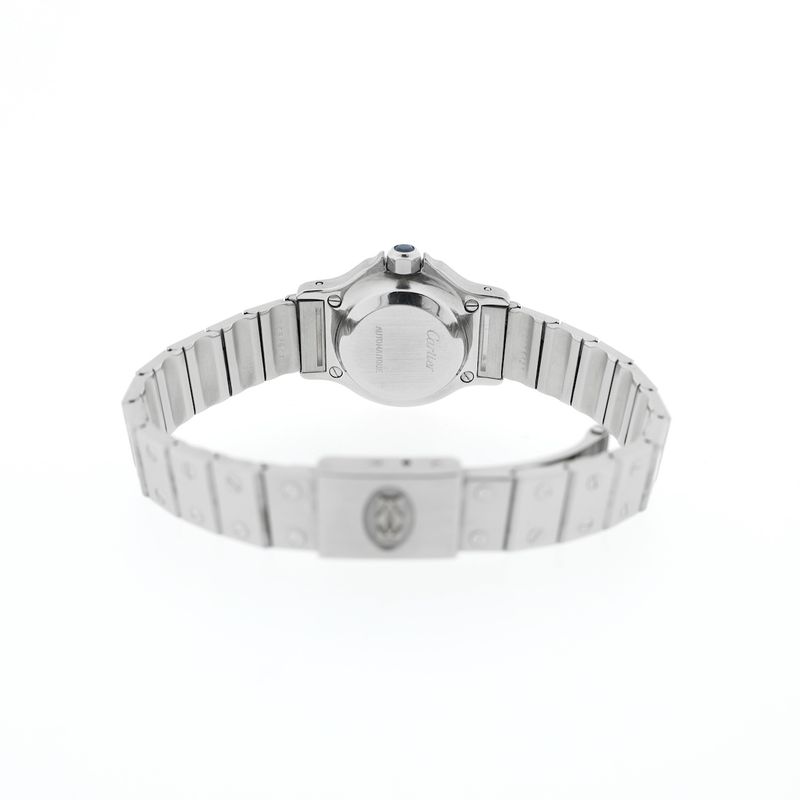 Image 17 of Cartier Santos Octagon Automatic 0906; Vintage ladies watch