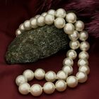 Image 2 of Pearl necklace with silver clasp | 45 cm