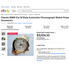 Image 5 of BMW M-Style; chronograph men's watch