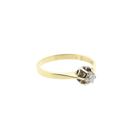 Image 4 of Desiree gold solitaire ring with diamond; 0.14 ct.