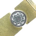 Image 5 of Gold solitaire ring with diamond; 0.15 ct.