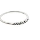 Image 3 of White gold ring with diamonds | 0.06 ct.