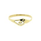 Image 3 of Gold ring with diamond | 0.01 ct.