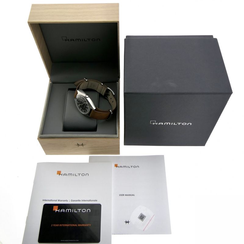 Image 4 of Hamilton Khaki Aviation Pilot Pioneer; Mechanical watch