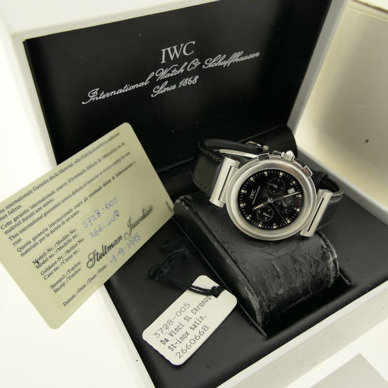 Image 14 of IWC Da Vinci SL Chronograph IW3728-005; Men's watch