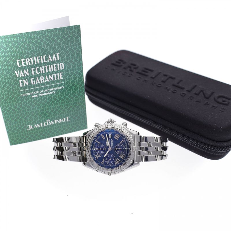 Image 2 of Breitling Crosswind Chronograph A13355; Automatic Men's Watch