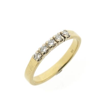 Image 1 of Gold ring with diamond | 0.30 ct.