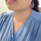 Image 2 of Gold gourmet link necklace | 41 cm