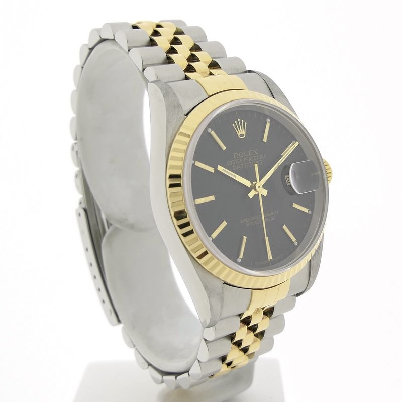 Image 3 of Rolex Datejust 16233; Automatic Gold/Steel Watch