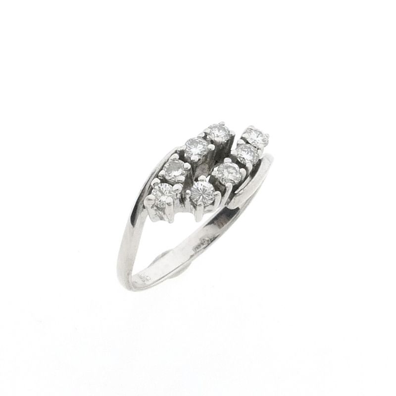 Image 1 of White gold ring with diamond | 0.40 ct.