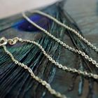 Image 2 of 8-karat anchor link chain | 46 cm