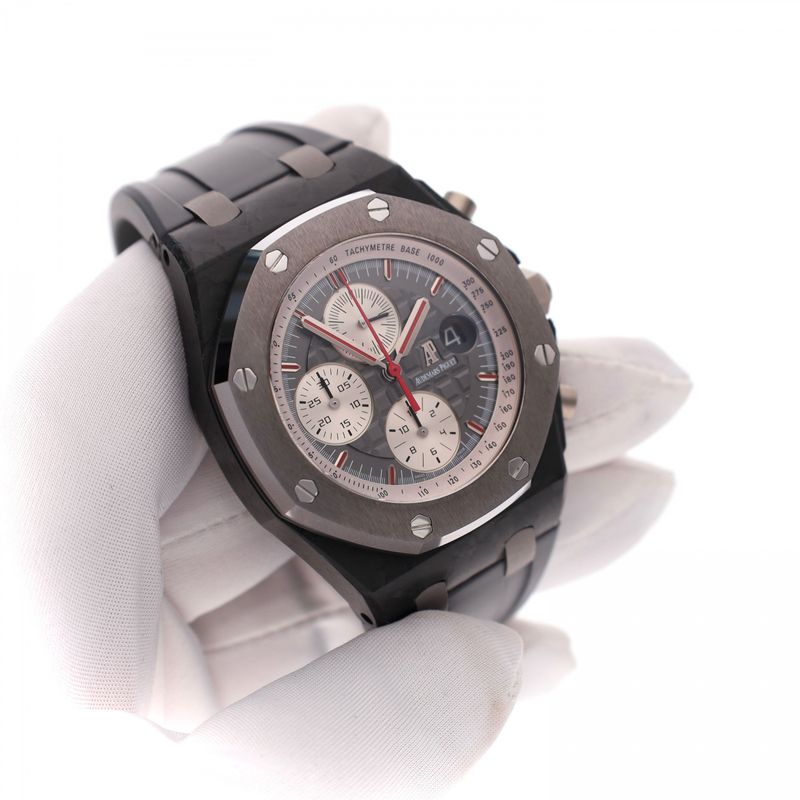 Afbeelding 10 van Audemars Piguet Royal Oak Offshore 'Jarno Trulli Limited Edition' 26202AU.OO.DOO2CA; Automatisch Her