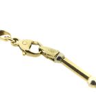 Image 5 of Two-tone gold bar link bracelet | 19 cm